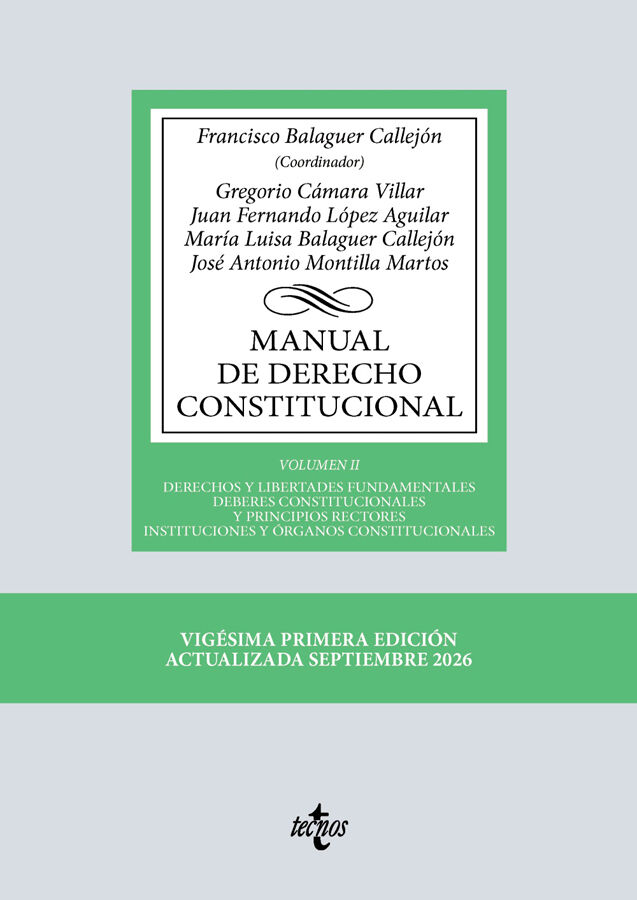 Manual de Derecho Constitucional