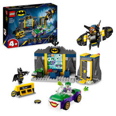 LEGO® Super Heroes Batcueva con Batman™, Batgirl™ y The Joker™ 76272