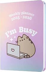 Agenda Erik 17 mesos Pocket setm/vista anglès 2025-26 Pusheen