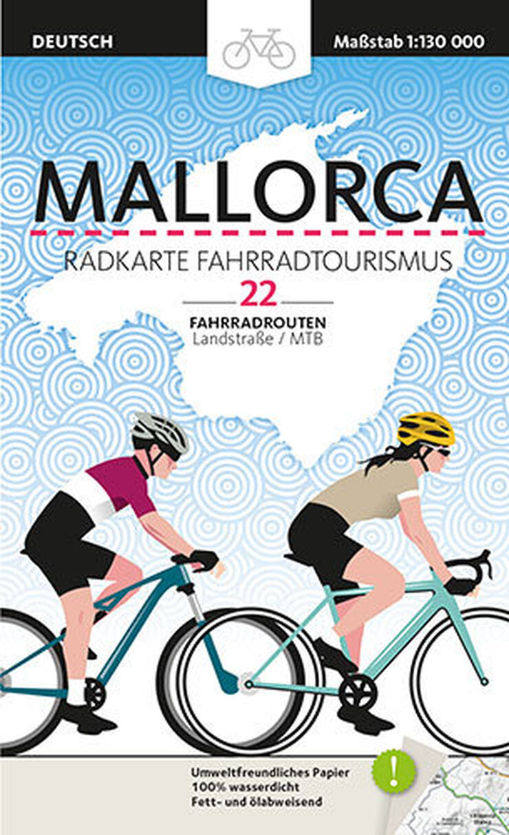 Radkarte Fahrradtourismus Mallorca