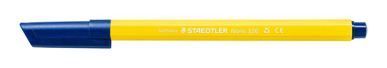 Rotulador Staedtler Noris 326 amarillo 10u