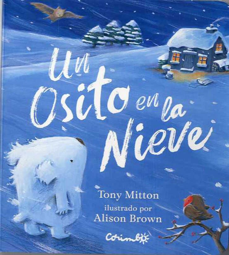 Un osito en la nieve