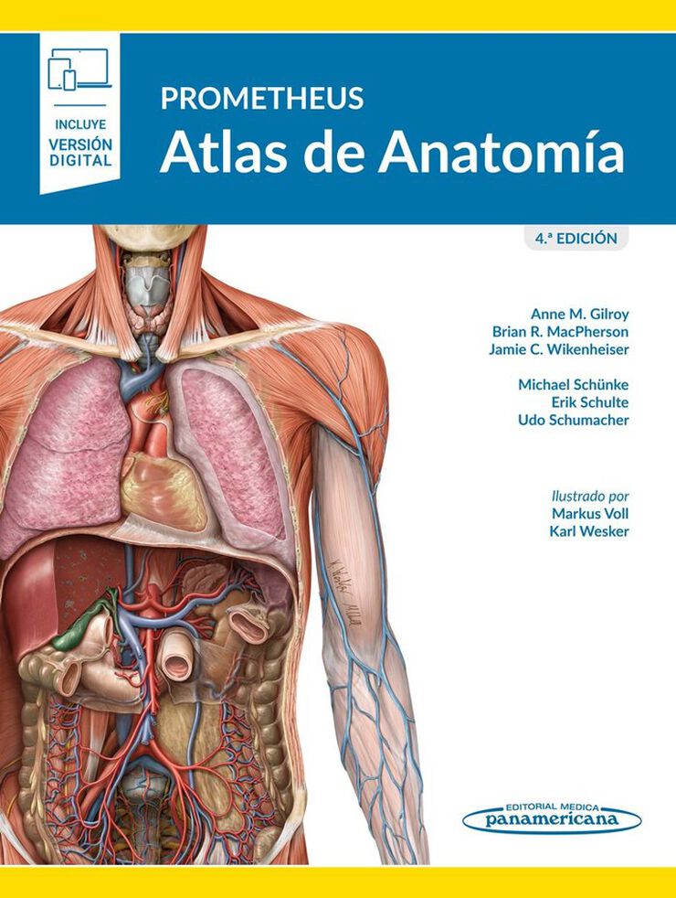 Prometheus. Atlas de Anatomía 4º ed  (+ ebook)