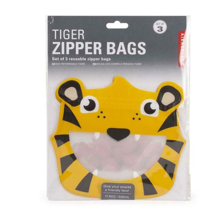 Bolsa hermética Kikkerland Tigre 3u