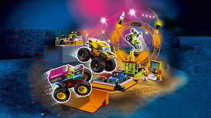 LEGO® City Stuntz Espectáculo Acrobático: Arena 60295