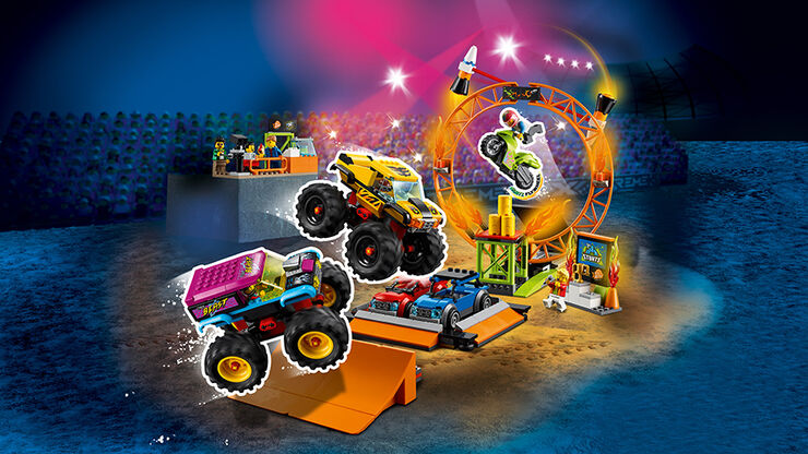 LEGO® City Stuntz Espectáculo Acrobático: Arena 60295