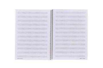 Cuaderno de música Additio Música mezzo