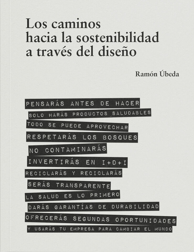 Los caminos hacia la sostenibilidad a través del diseño