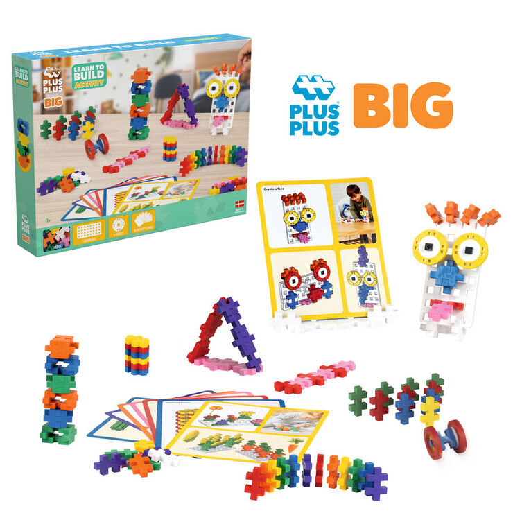 Plus-Plus Big Learn to build activity Set