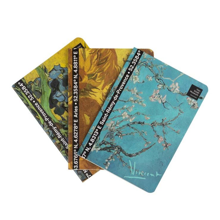 Set Libretas A6 Erik Van Gogh 3u