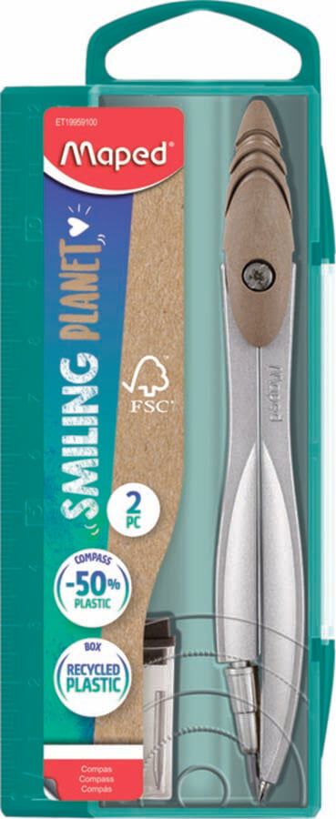 Comp&aacute;s Maped Study Smiling Planet