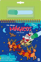 Mis dibujos m&aacute;gicos - Coloreo con agua: &iexcl;Feliz Navidad!