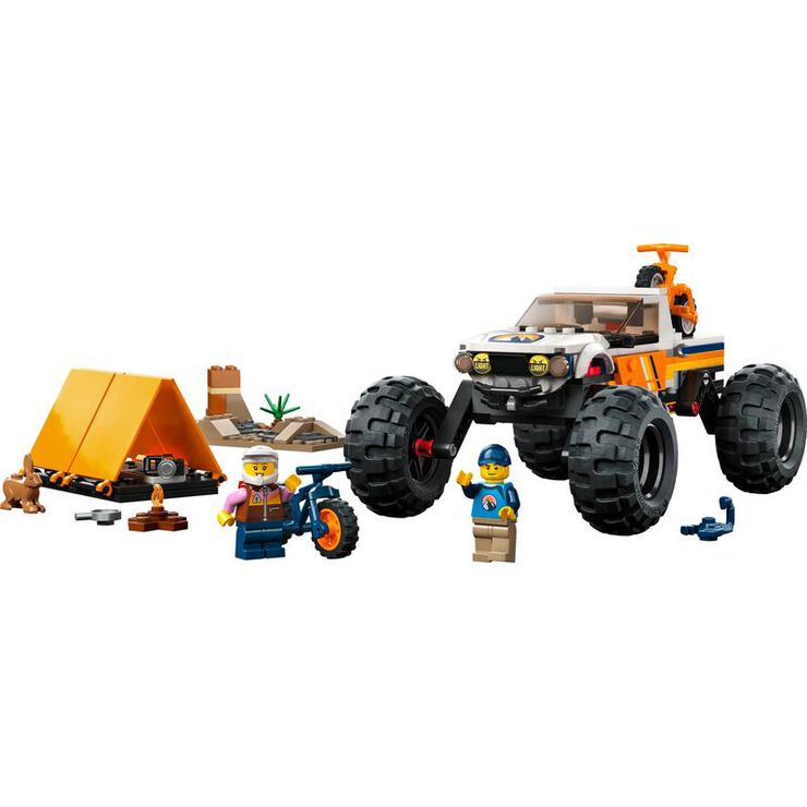 LEGO® City Tot Terreny 4x4 Aventurer 60387