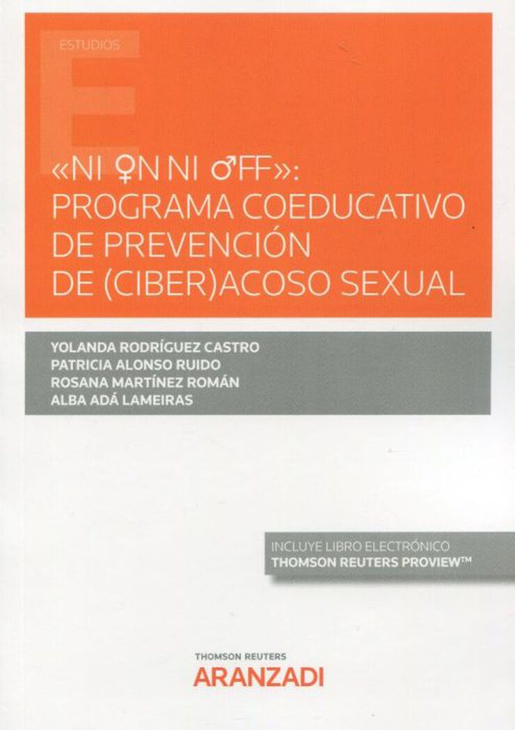 Ni on ni off. Programa coeducativo de prevención de (ciber)acoso sexual (Papel + e-book)