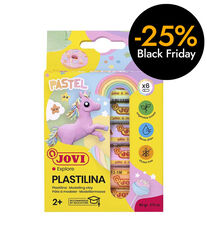 Plastilina Jovi Pastel 15g 6 colors