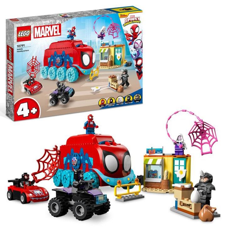 LEGO® Marvel Base Móvil del Equipo Spidey 10791
