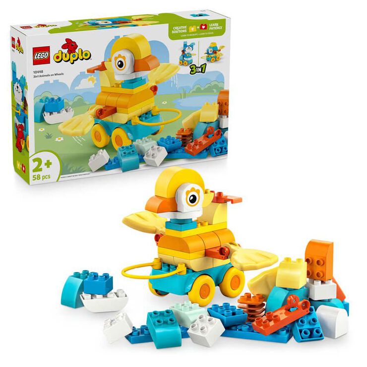 LEGO® DUPLO Town Animals sobre Rodes 3 en 1 10448