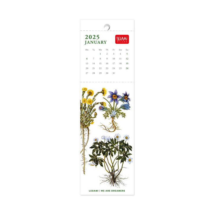 Calendario Marcapáginas Legami m/vista 2025 Herbarium