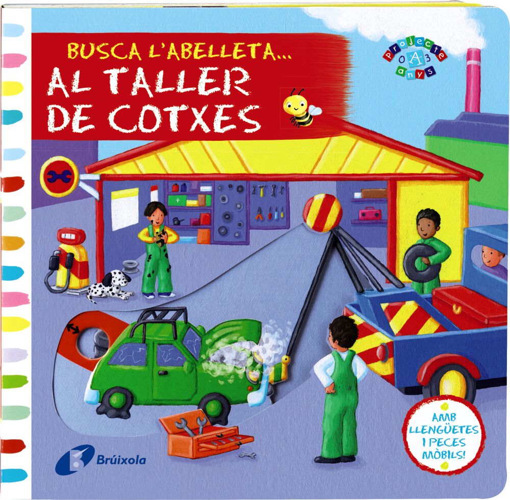 Busca l'abelleta... al taller de cotxes