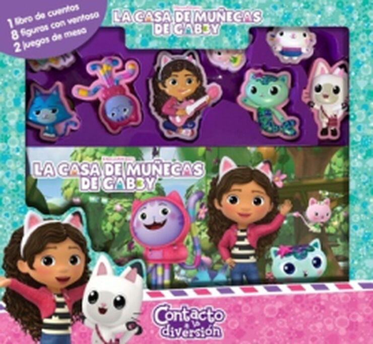 La casa de mu&ntilde;ecas de Gabby (libro + juego)