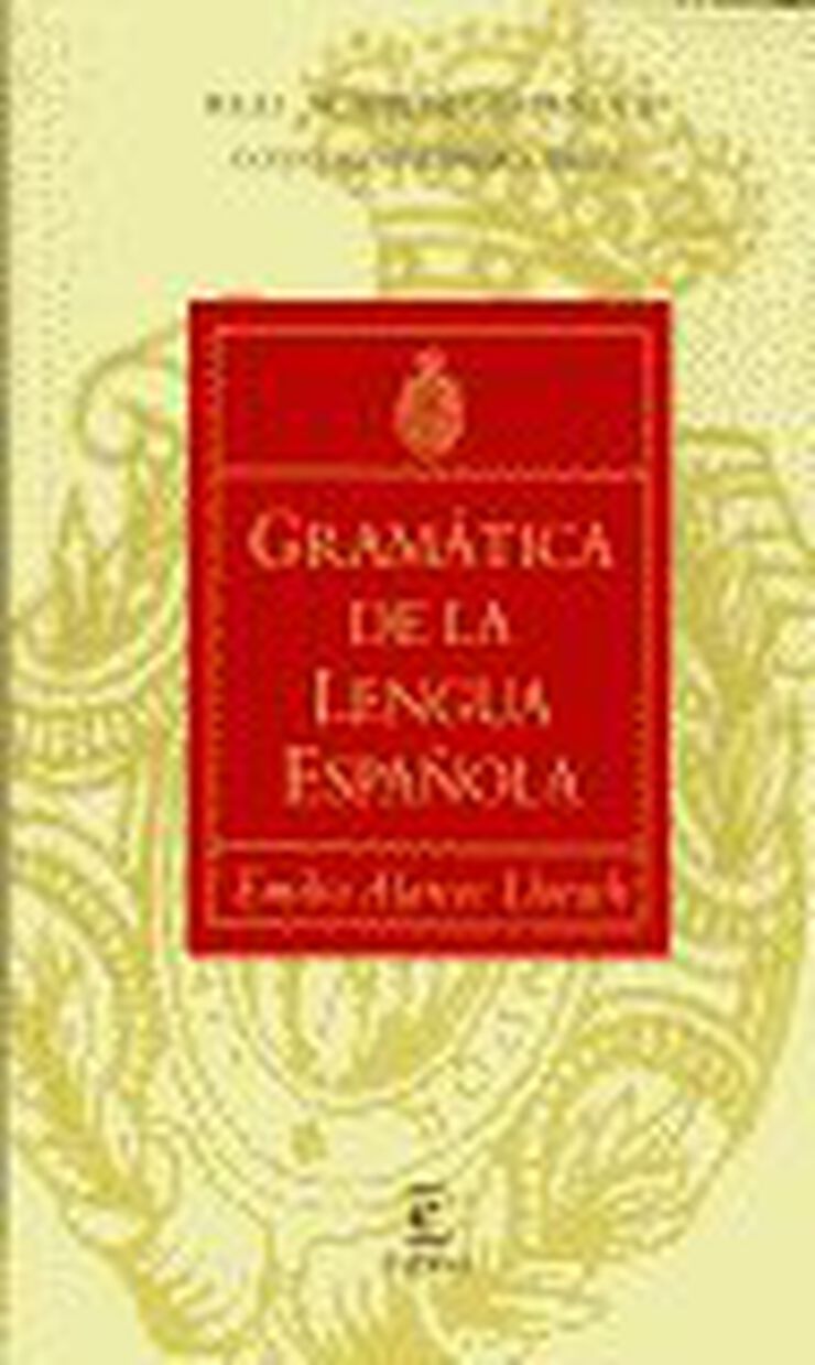 Gramática de la lengua española