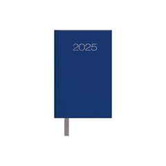 Agenda Lisboa 14x20 sem/vista castellano 2025 azul