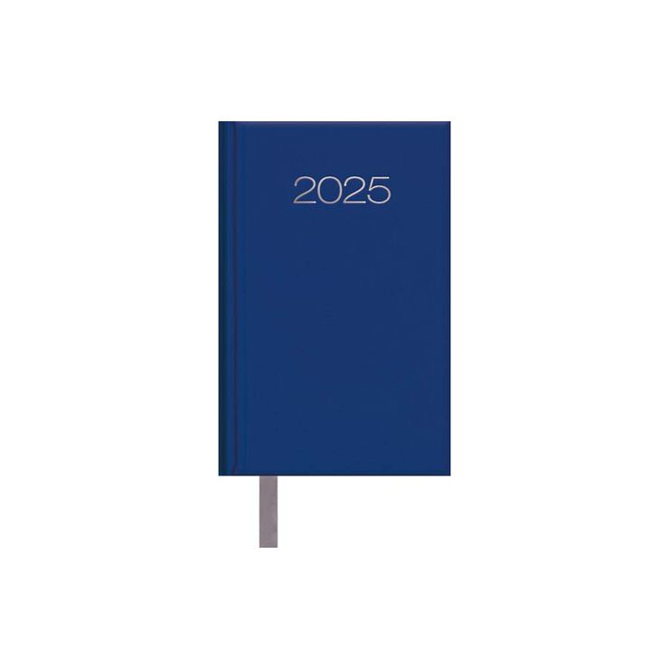 Agenda Lisboa 14x20 sem/vista castellano 2025 azul
