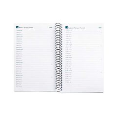 Agenda Espiral Miquelrius Activa dia/pàg mult 2026 Calm grafito