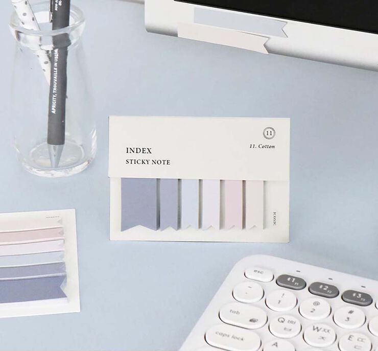 Marcadores texto adhesivos Iconic Algod&oacute;n