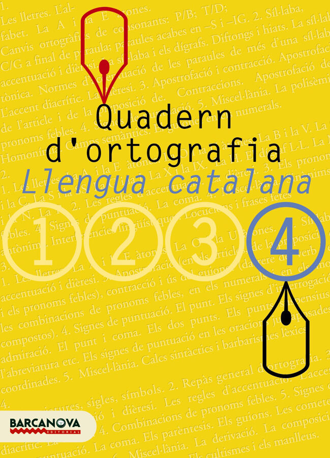 Quadern d'ortografia 4