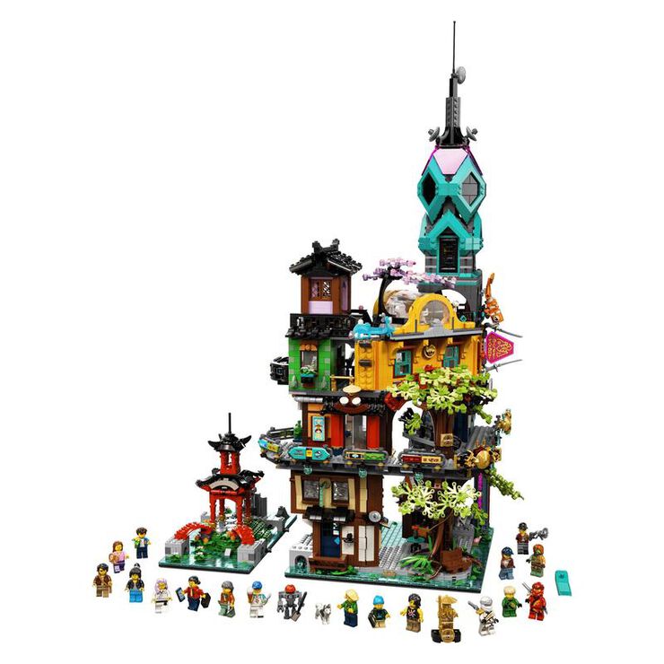 LEGO® Ninjago Jardines de la Ciudad 71741