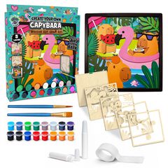 Kit Art en Fusta Splat Planet Model Capibara