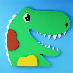 Kit Aladine Pinta Figura madera Dino
