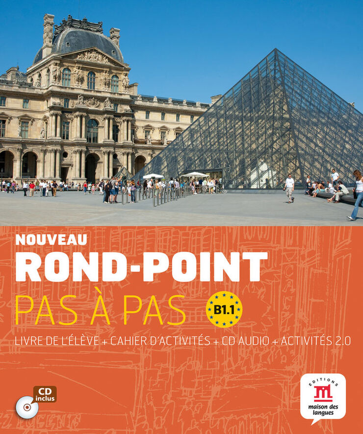 Rond Point Pas À Pas B1.1 Pack+Cd Rond Point Pas À Pas B1.1 Pack+Cd