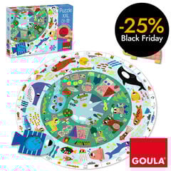 Puzle XXL Circular Animales Escondidos 25 piezas