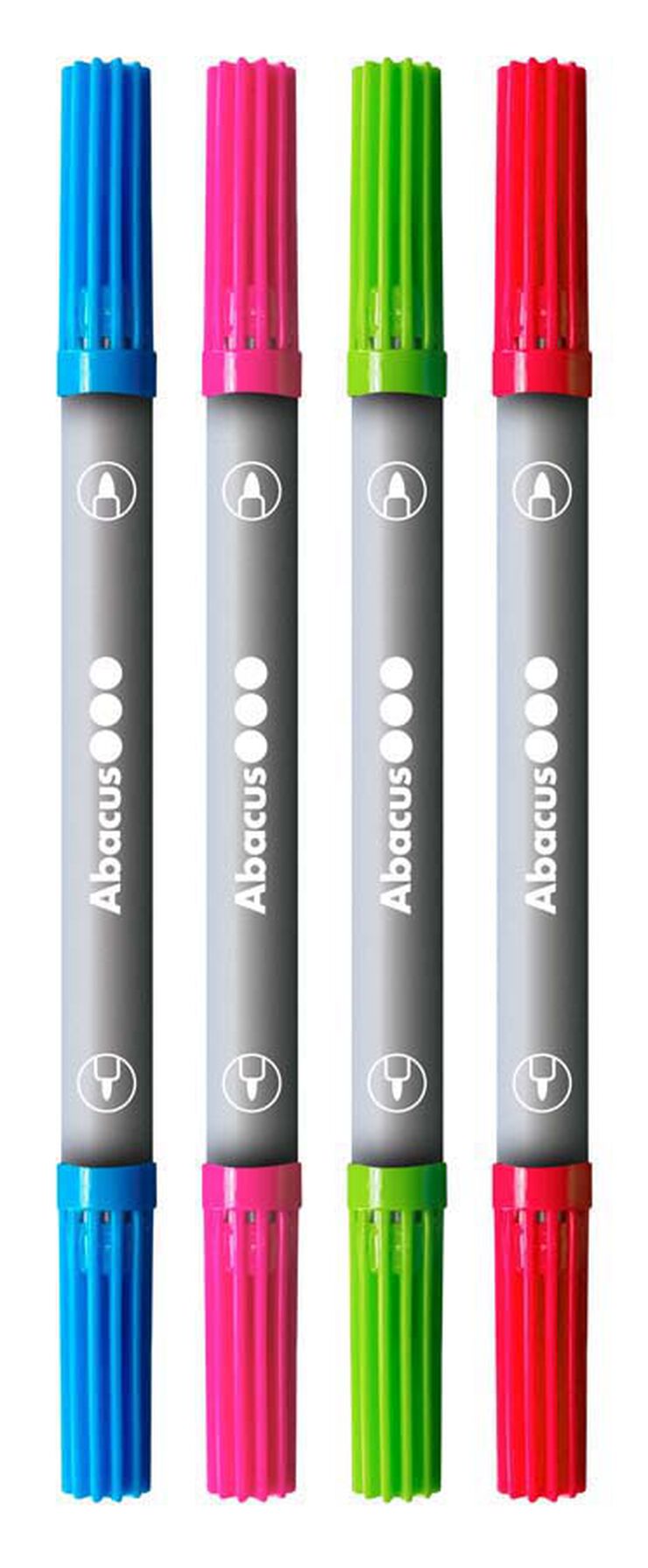 Rotulador Abacus doble punta 24 colores