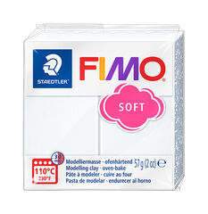 Pasta modelar Fimo Soft 57g blanc