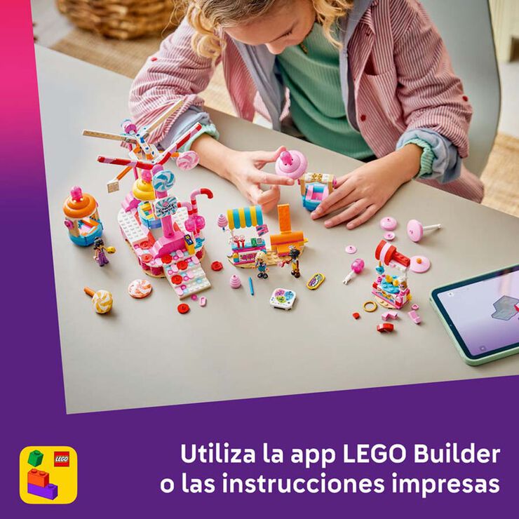 LEGO&reg; Friends Noria de Caramelos y Cupcakes 42700