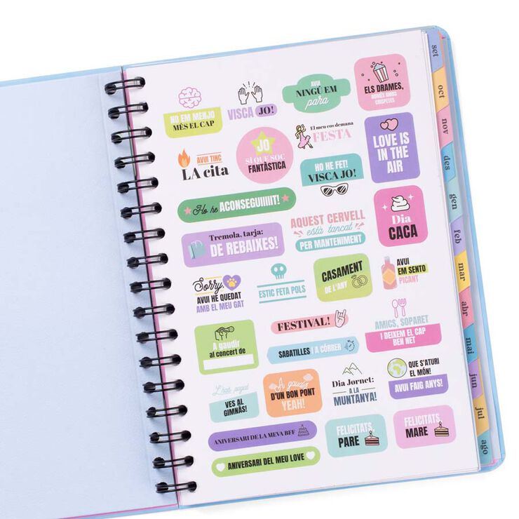 Agenda escolar Mr. Wonderful Wonder setm/vista cat 2025-26 És hora d'aconseguir-ho