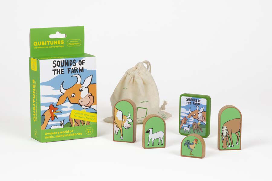 Juego tem&aacute;tico Kidywolf Game 1 Sounds of the Farm