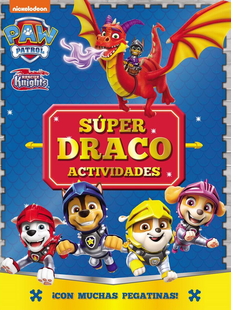Paw Patrol / Patrulla Canina. Actividades - Súper Draco Actividades. ¡Con muchas pegatinas!