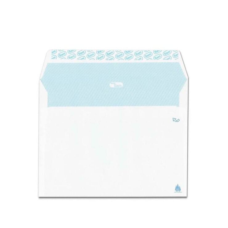 Sobres autoadhesius 190x250mm 90g blanc 250u