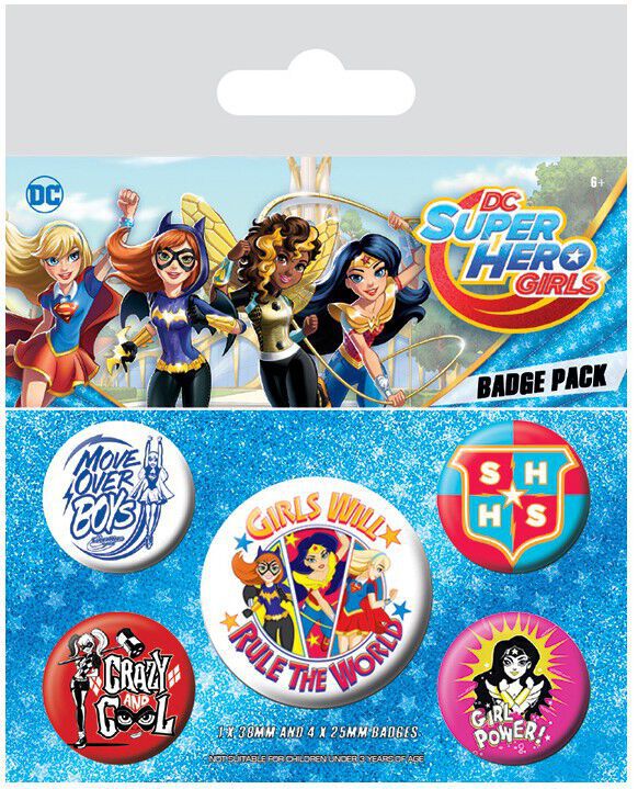 Pack Xapes Dc Super Hero Girls