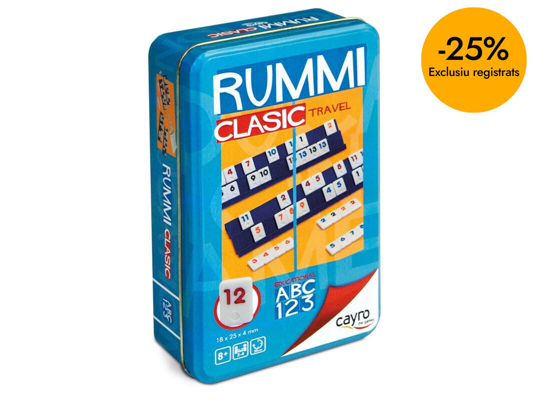Rummi Cl&aacute;sico edici&oacute;n de viaje