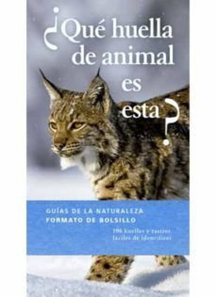 ¿Qué huella de animal es esta?