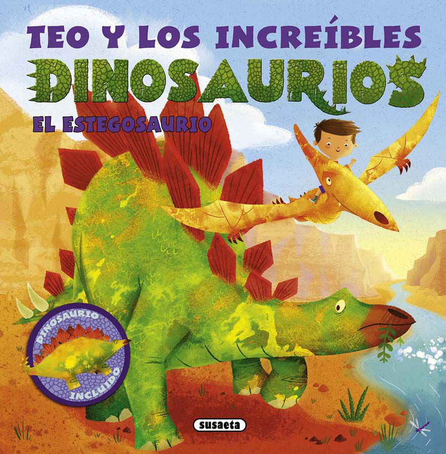 Teo y los incre&iacute;bles dinosaurios. El estegosaurio
