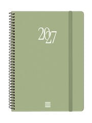 Agenda Finocam My Setmana Vista Horitzontal 2027 Castell&agrave; Verd