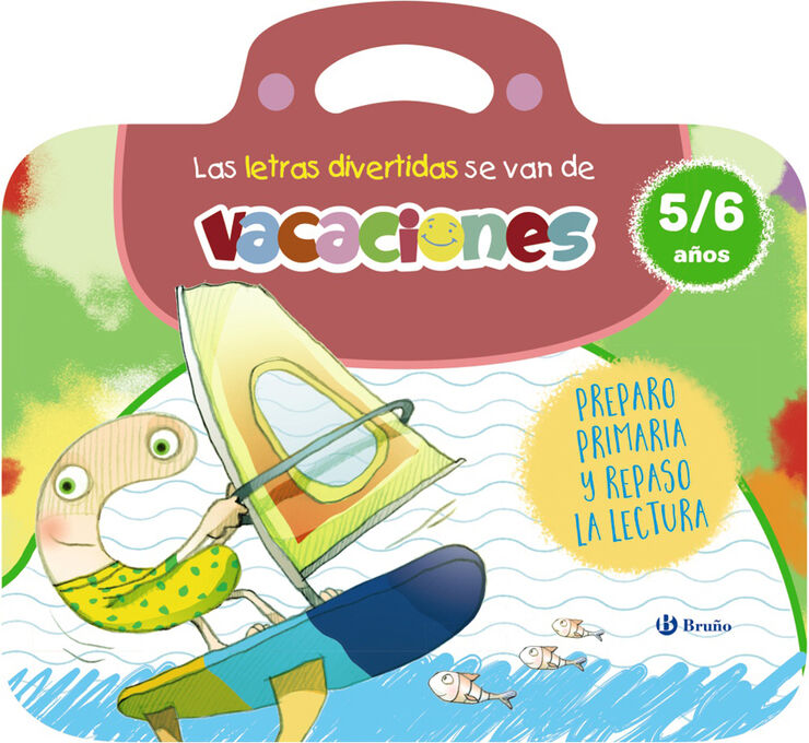Las letras divertidas se van de vacaciones. 5-6 años
