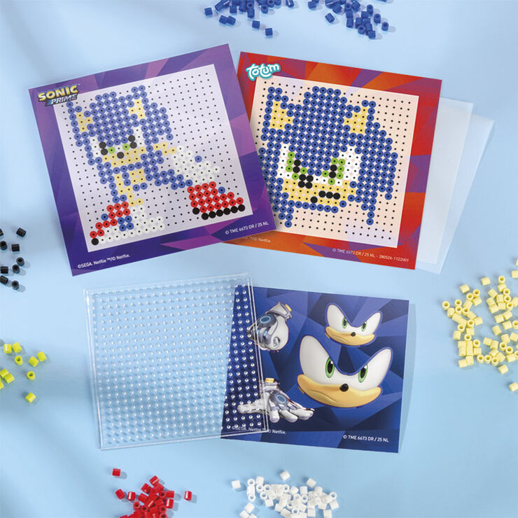 Crea Sonic amb Perles per Planxar