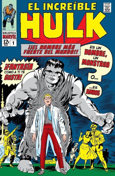El Incre&iacute;ble Hulk 1. 1962-63